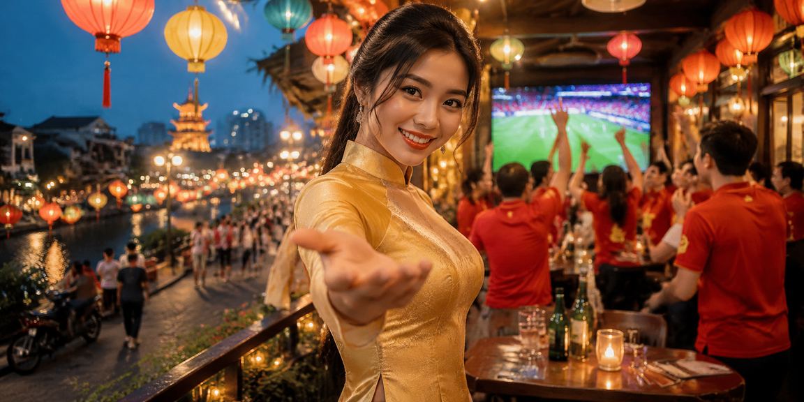 Phụ nữ Hà Nội mặc áo dài truyền thống tham gia cá cược casino trực tuyến