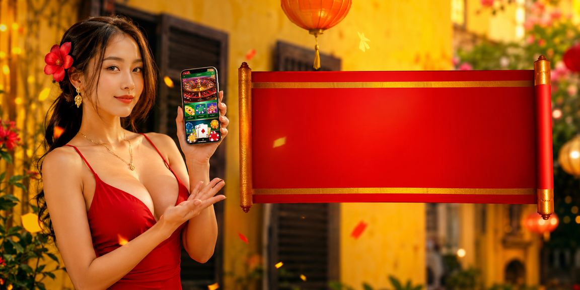Người dùng Hội An xem kèo thể thao trên điện thoại tại lễ hội